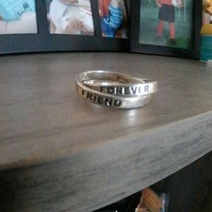 Forever Friend Silver Ring